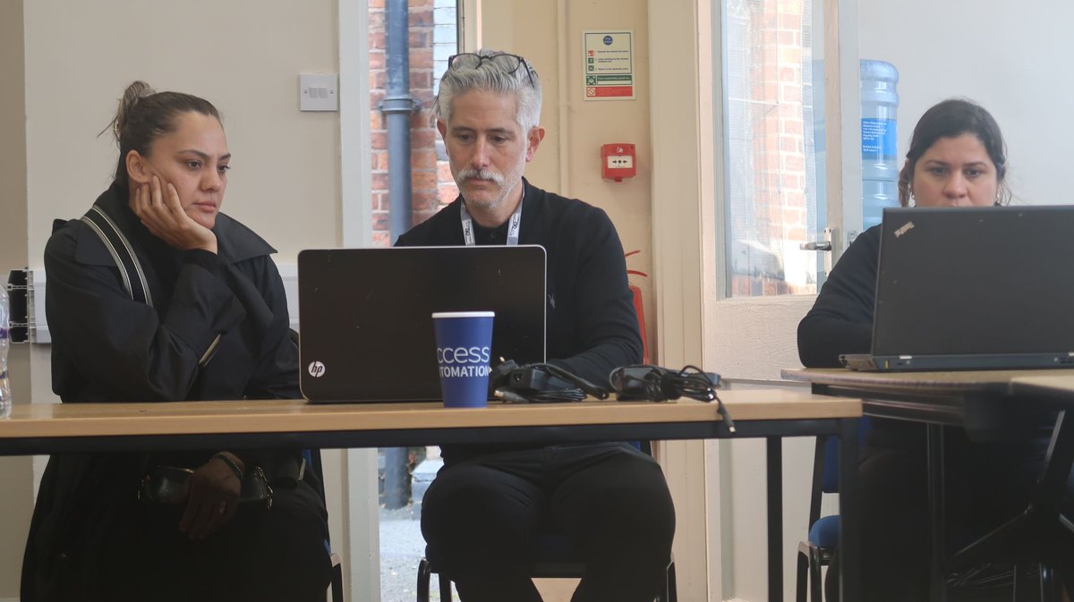 TyseleyEnergy's tweet photo. We were proud to host ReCognition Circular event here at TEP, as they spearheaded a fantastic initiative to end digital poverty in the Tyseley community. 💻They refurbished and donated 12 laptops, complete with Wi-Fi, to local residents who face barriers due to digital exclusion. https://t.co/kzFrNodhcc
