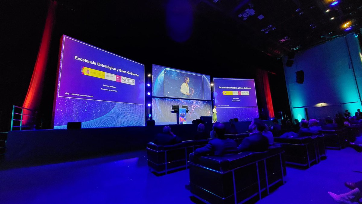 Hoy se está celebrando la conferencia <a href="/Esri_Spain/">Esri España</a> en IFEMA MADRID. 📍

#CEsri24 es el mayor evento de Location Intelligence en Europa y el único evento GIS capaz de reunir a todo el espectro de expertos que están liderando los últimos retos tecnológicos.

#Sientelainspiracion