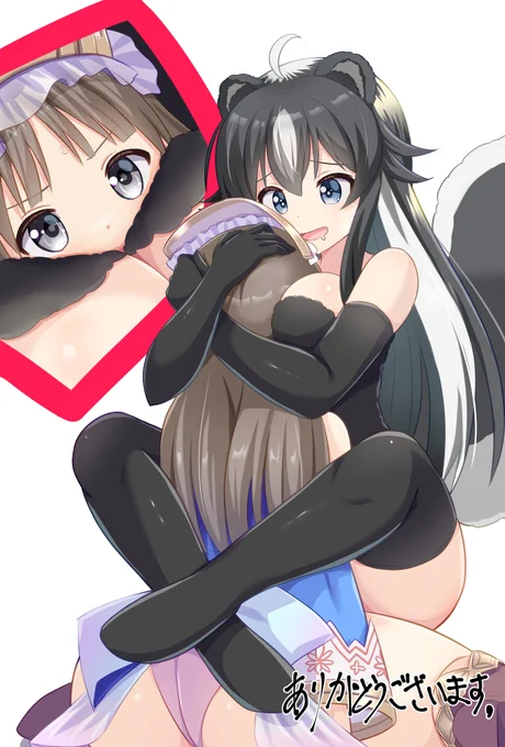 Skebにて描かせていただきました。リクエストありがとうございますv('∀`*v) 