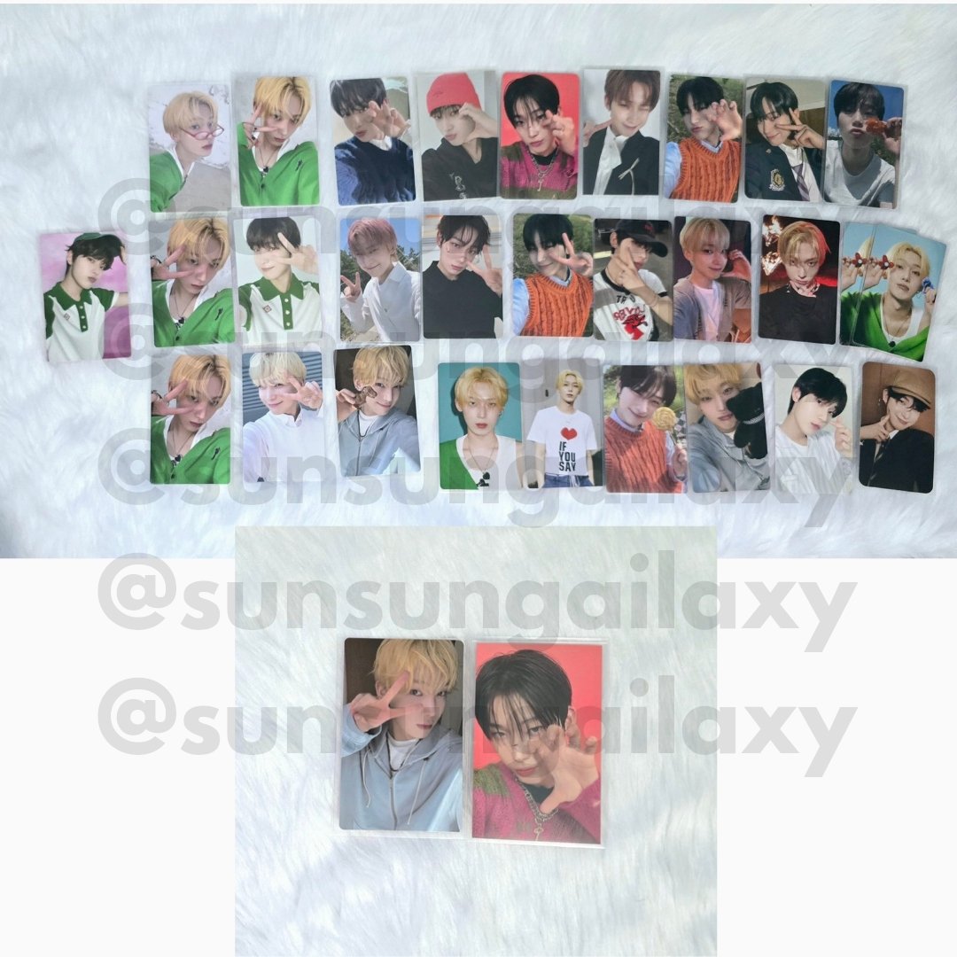 sunsungailaxy's tweet photo. wts lfb ph | pls help RT 🙇🏻‍♀️

enhypen assorted pc quitting sale

₱54,240

• onhand
• payo or 2wks dop with 70% nrdp
• can host hatian/lf kahati
• can ship ww
• more details on the thread

DM to buy.

t. sunghoon sunoo heeseung jay jungwon jake ni-ki photocards https://t.co/o5yUuqOehz