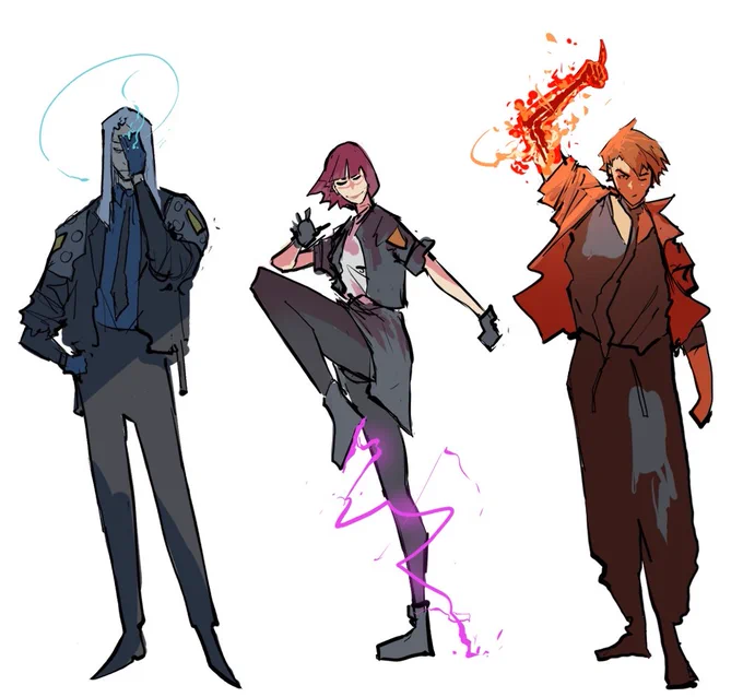 Adam, Bell and Jino - powers 