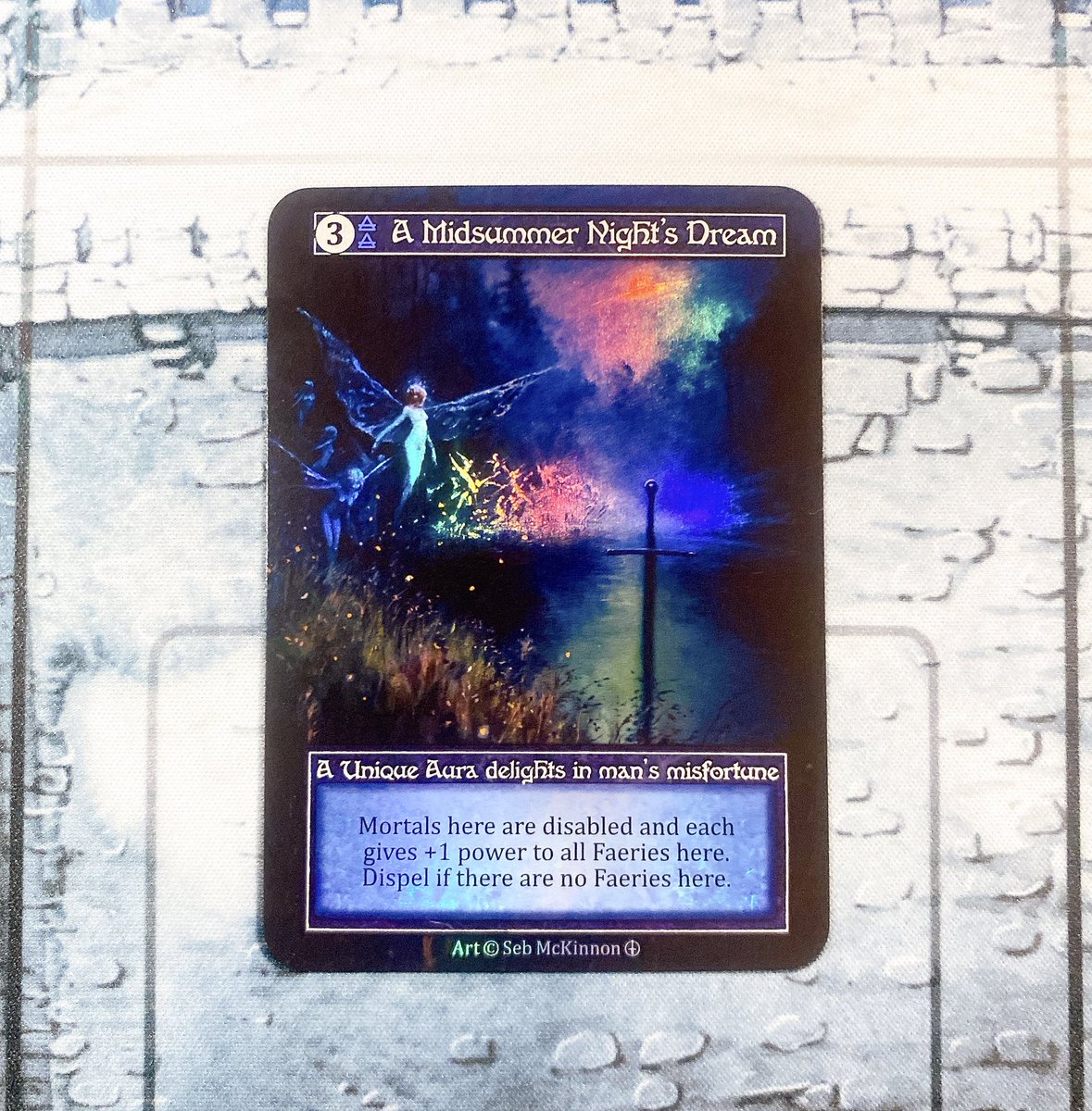 Gemtcg's tweet photo. きれい🧚♂️✨
#sorcerytcg #arthurianlegends #sebmckinnon https://t.co/NvVZNPEuoU