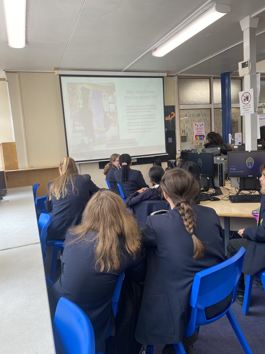 RBALibrary's tweet photo. Thank you @NotAgainBen and @Booktrust for doing an online author chat - had some students who really loved it ✨ https://t.co/tqdlGnuDzT