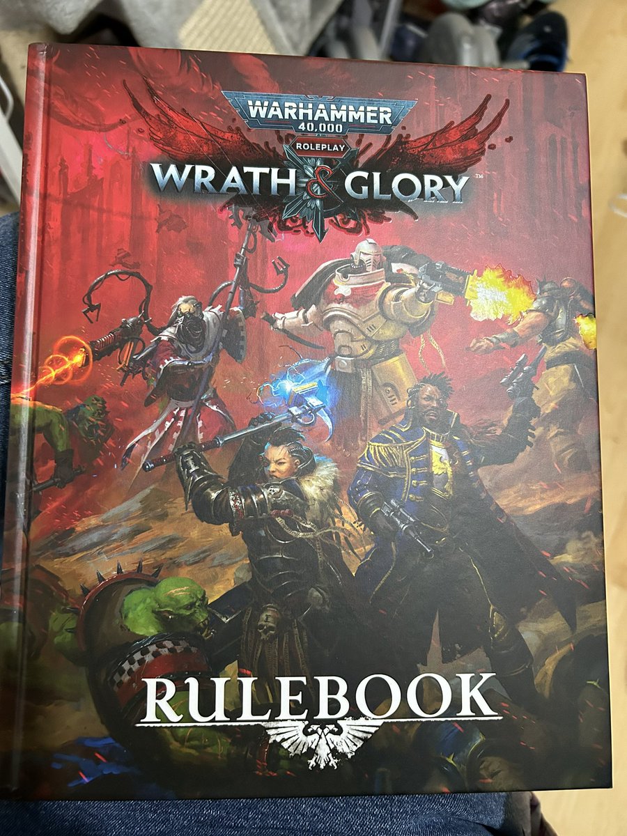 This is happening in the near future. For now, lots to read. Fantastic book, 380 or so pages of goodness to read through.