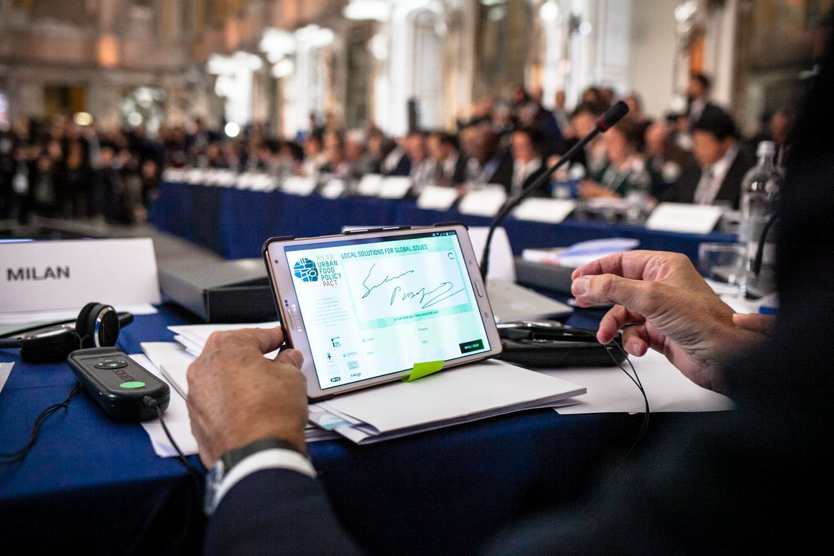 Today marks a very special day for the MUFPP! 🎉 On the World Food Day, our community celebrates the 9th anniversary of the Milan Pact 🌎 We started in 2015 with the first cohort of 100 Mayors and today 300 Mayors worldwide are committed towards the very same objectives 🌱