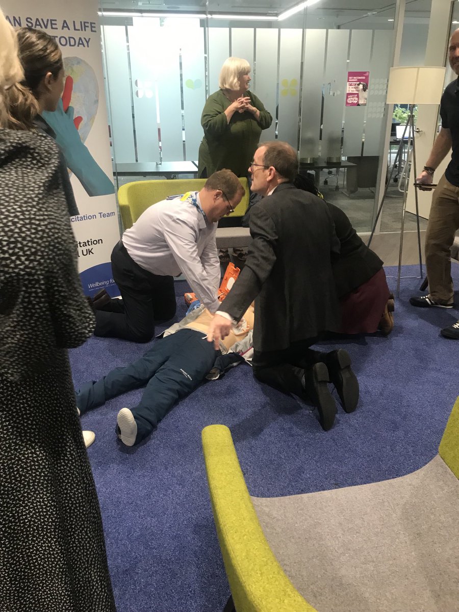Samara Hammond (@cnwlresus) on Twitter photo #RestartAHeart <a href="/CNWLNHS/">CNWL NHS FT</a> The exec team saving a life #simulation #leadingfromthefront great work <a href="/ClaireCNWL/">Claire Murdoch</a> <a href="/Sim0nedwards/">Simon Edwards</a> #RestartAHeart <a href="/CNWLNHS/">CNWL NHS FT</a> The exec team saving a life #simulation #leadingfromthefront great work <a href="/ClaireCNWL/">Claire Murdoch</a> <a href="/Sim0nedwards/">Simon Edwards</a>