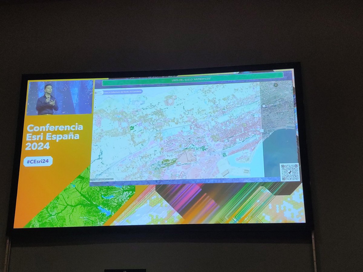 #CEsri24 El uso de la potencia de los modelos de #DeepLearning en la producción cartográfica de Cantabria.