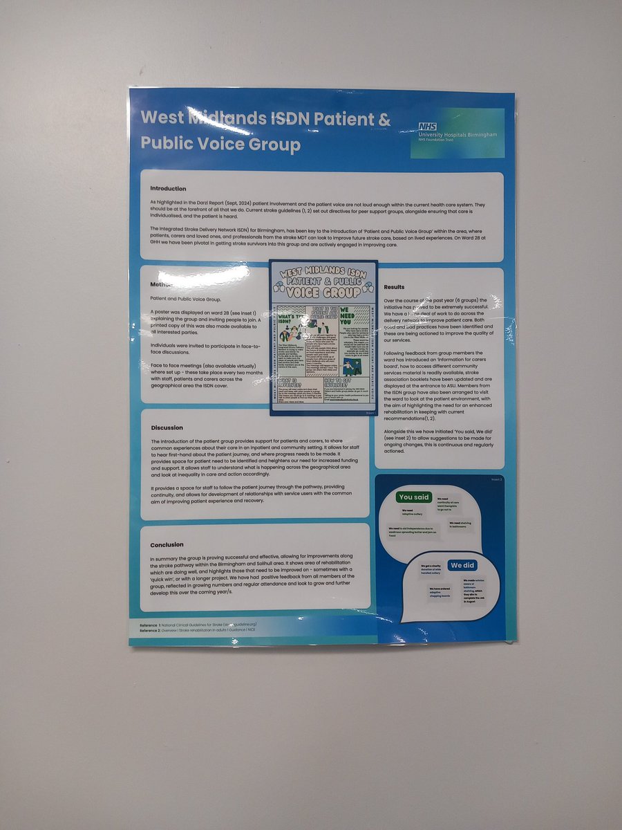 JulieHu63617151's tweet photo. AHP posters for our day how inspiring and great to see the academic focus @uhbtrust @UHBTherapy https://t.co/W8FXXIfWe8