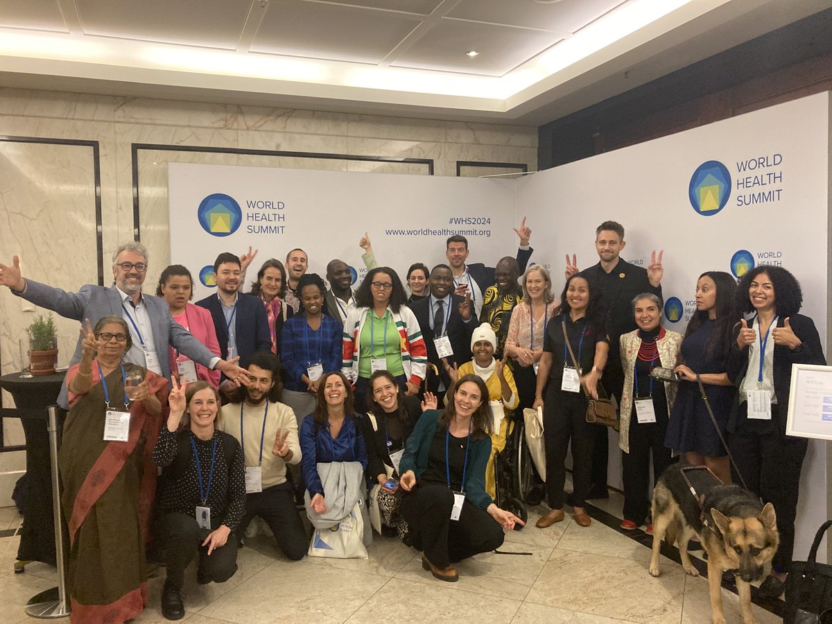 Many thanks to the entire <a href="/WorldHealthSmt/">World Health Summit</a> team for once again supporting our sessions + our disability-advocates traveling from afar as well as amplifying our #HealthEquity + #DisabilityInclusion advocacy around #WHS2024 - let's keep moving in this direction - stronger together!