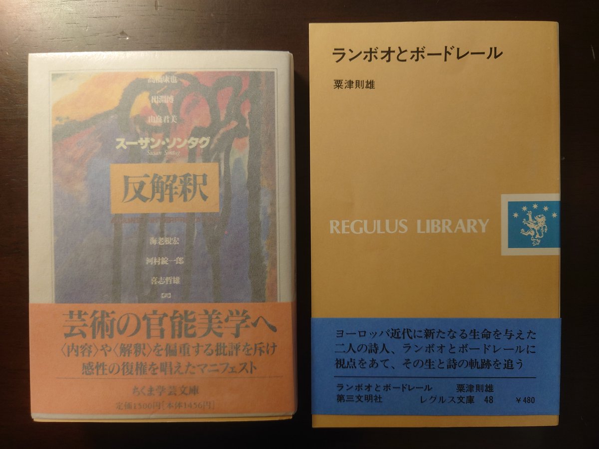 紀伊國屋書店でスーザン・ソンタグ『隠喩としての病い エイズとその