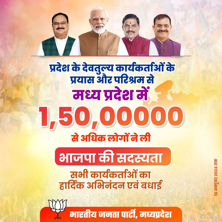 BJP Madhya Pradesh tweet media
