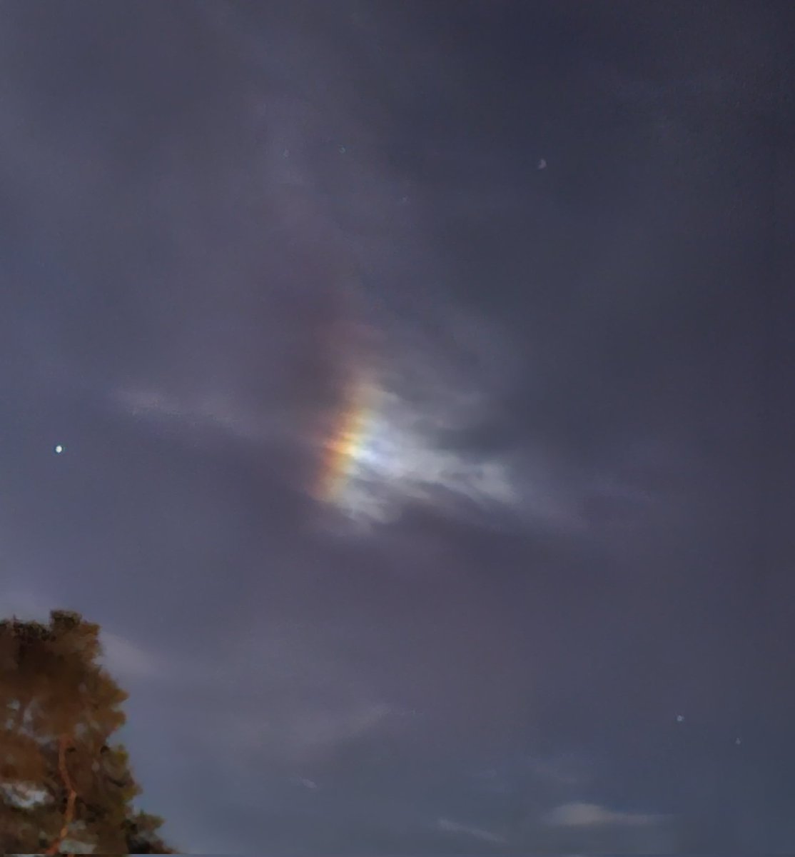 Ayer pude ver el cometa c/2023 A3 😱.
Lo bueno de vivir con poca contaminación lumínica , el cielo no deja de sorprenderme.
( y yo pensando que era por el frio y por ende se reflejaba la luz de la luna 🙄)
