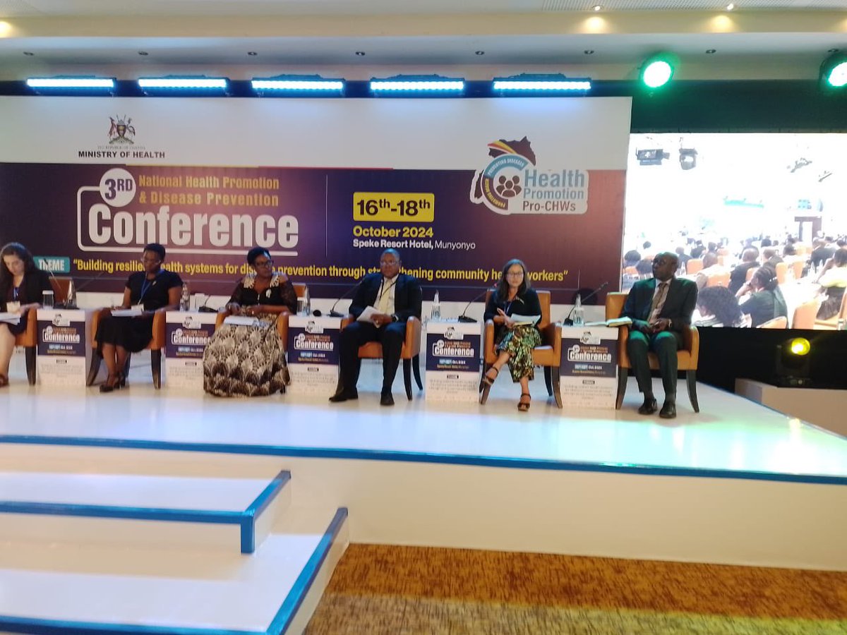 ngwakum's tweet photo. #Uganda , at the #HPConfUG2024,  @UNICEF Health Specialist Jennifer Barak made recommendations for effective community  health: 1) integration 2)Quality of care 3) Resilience building 4) technology/ Innovations &amp; 5) partnerships. #CommunityHealthDeliveryPartnership https://t.co/ZMyjKP8yCE