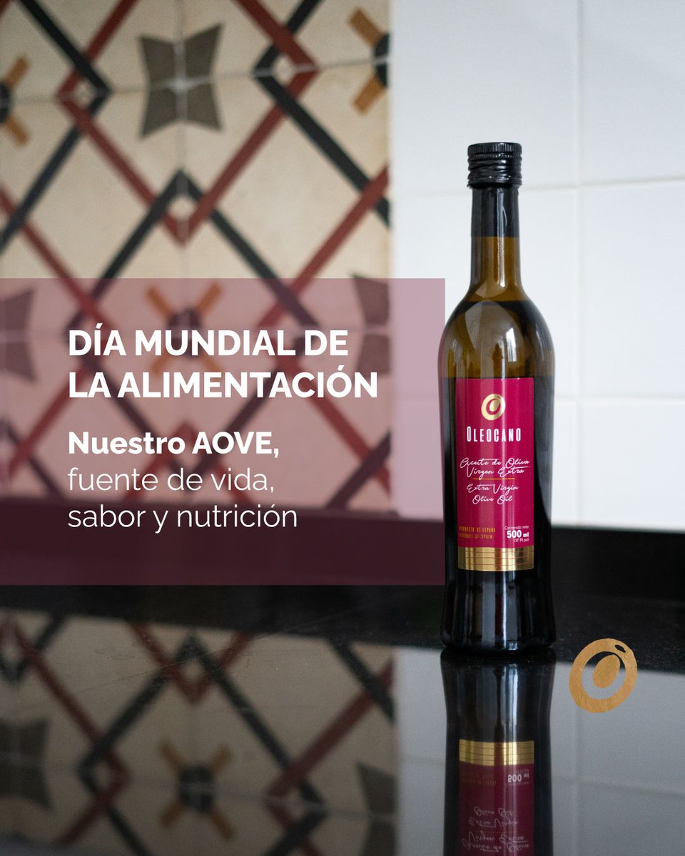 oleocano's tweet photo. Día Mundial de la Alimentación 🍴🌍

Hoy celebramos el poder de la alimentación para cambiar el mundo.

En Antonio Cano &amp; Hijos, estamos comprometidos con una agricultura sostenible que no solo respeta la tierra, sino que también aporta salud y bienestar a tu mesa. 🌿💚 https://t.co/oBTL3daa2C