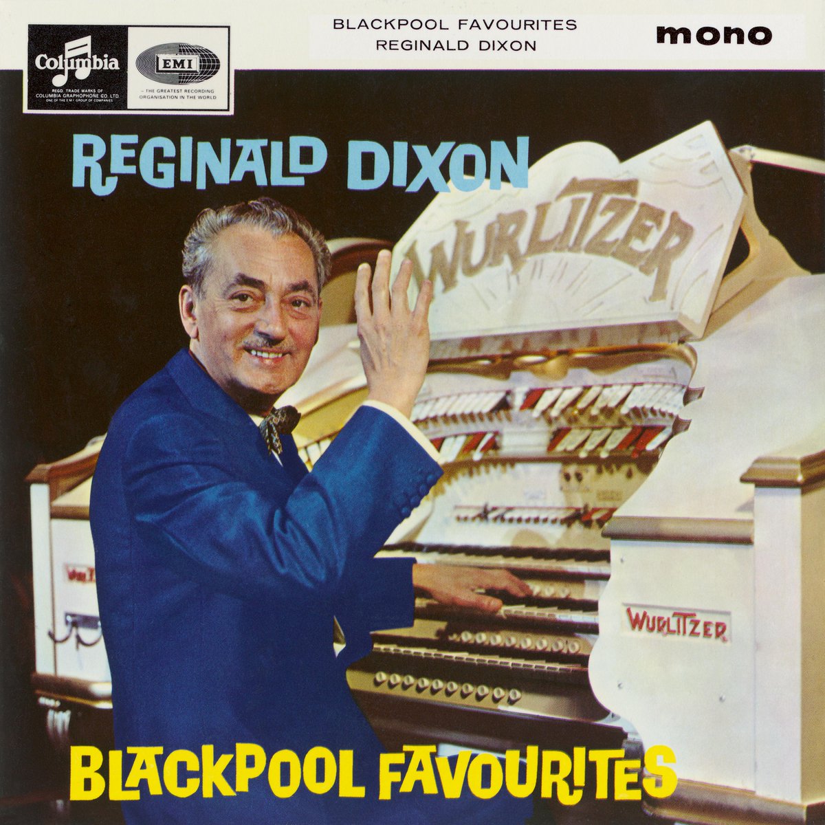 AbbeyRoad's tweet photo. Today, we celebrate what would have been the 120th birthday of Reginald Dixon, "Mr. Blackpool," iconic for his Wurlitzer mastery and Blackpool Tower Ballroom residency. 

He recorded with us many times in the 1940s, making use of Studio One's Compton organ. 

📸EMI Archive Trust https://t.co/xFW9biNyOf
