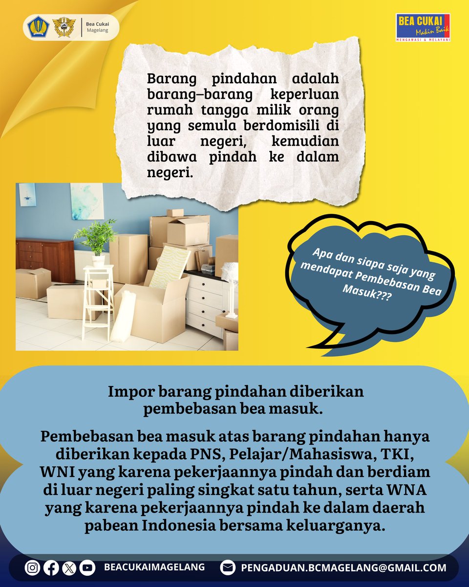 Bea Cukai Magelang tweet media
