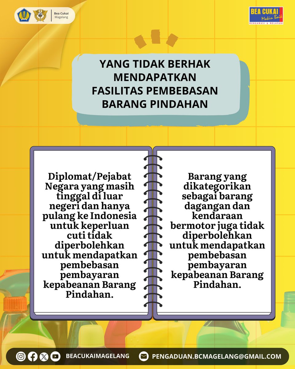 Bea Cukai Magelang tweet media