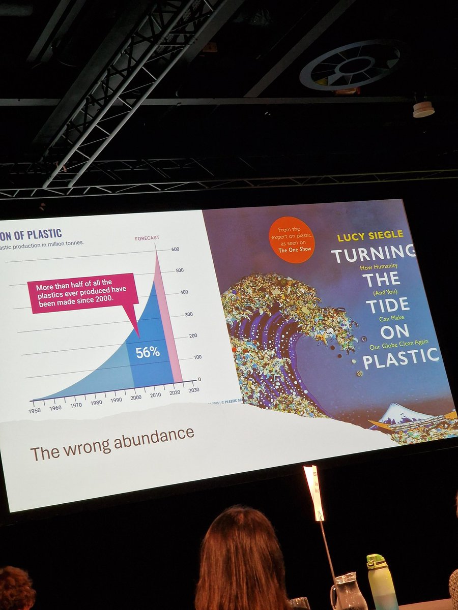 Amazing first inspiring speaker  today at  <a href="/MLN_NI/">MLN</a> #SustainExchange  <a href="/lucysiegle/">lucy siegle</a>, making us all really think about what we are doing collectively to support the Global Climate crisis. Even personally how do I support #SustainableFashion. Shocking stats on plastic use 🤯