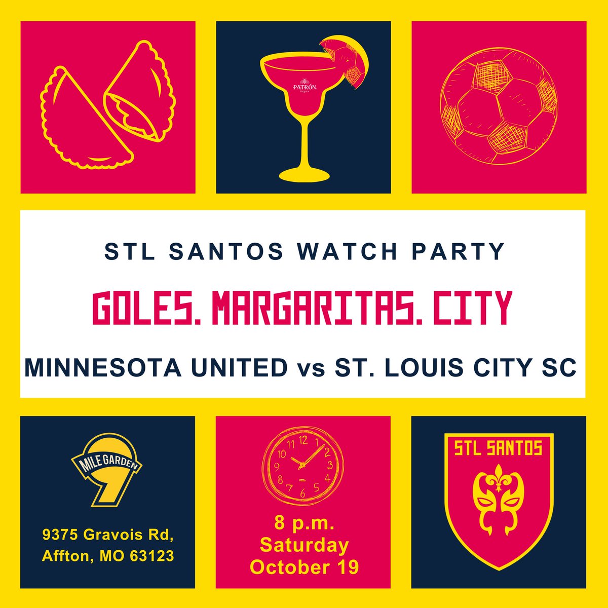 STLCitySantos's tweet image. El último de la temporada. Last one of the season. See you at the fabulous @9milegarden to enjoy one more beautiful night juntos en familia. Children and pets welcome! 

#JuntosPorCITY #AmorEternoSTL