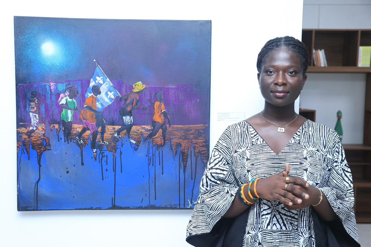BjkdFondation's tweet photo. [#Art - #Exposition]

Découvrons les œuvres de l'artiste Adjoua pour l'exposition "6ème Sens" à visiter à la Galerie Pièce Unique !

L'exposition "6ème Sens" clôturera le 26 octobre prochain. https://t.co/js0NkiT5kU