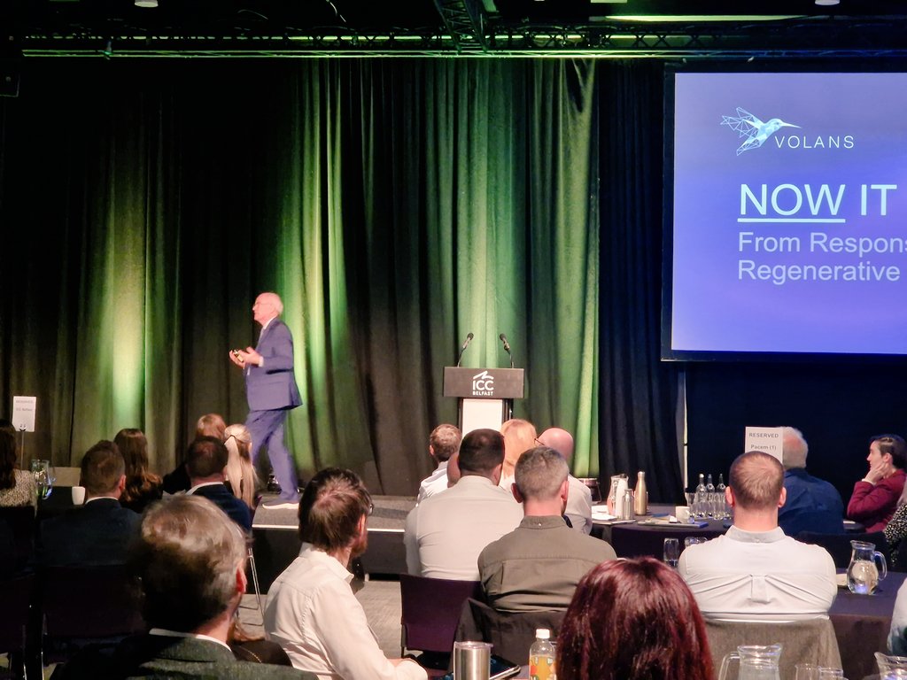 Welcome to the 'godfather' of sustainability, John Elkington who tells audiences of a paradigm shift that is happening now and to expect more change in the next 10-15 years than we have seen before #SustainExchange