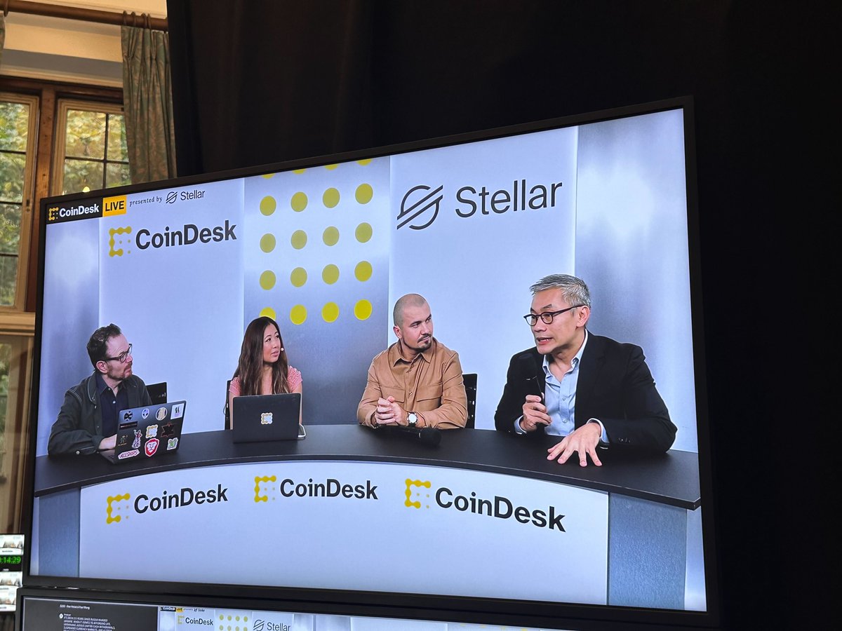 dcm_systems's tweet photo. β Exciting moments!
At #Meridian2024 provided by @StellarOrg
@dcm_systems has just showcased the https://t.co/YC8bMgLTIq for @CoinDesk!
ποΈ Curious about our insights? Stay with us, the reveal is coming soon! β‘
#DCM #TransparentNetwork #Stellar #Blockchain https://t.co/rcE3y1tJme