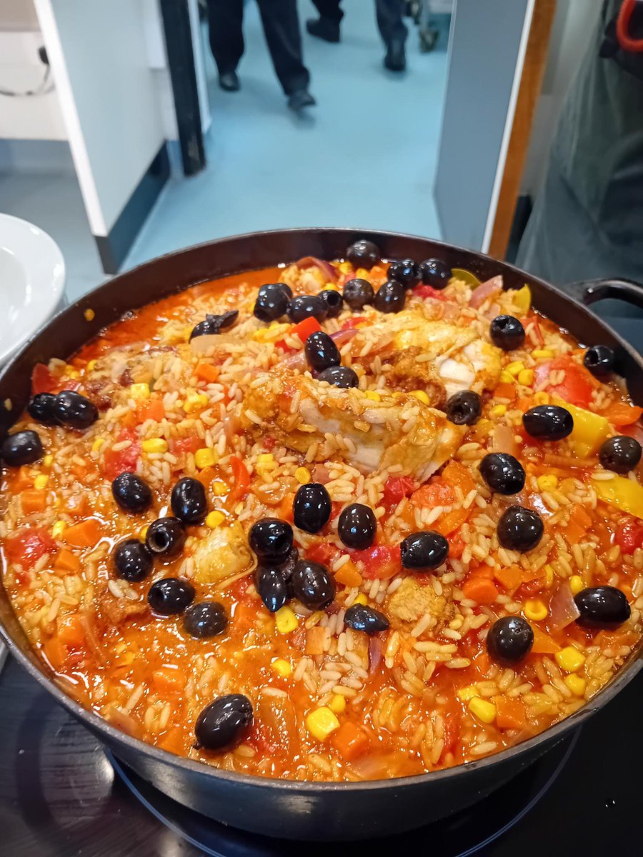 St Faith's Kitchen (@stfaithskitchen) on Twitter photo Today on the Theatre Bar Anderson has cooked Asopao Dominicano (chicken, peppers, olives and rice) from his home country, Dominica Republic. <a href="/St_Faiths/">St Faith's Cambridge</a> <a href="/ChartwellsInd/">Chartwells Independent</a> #asopaodominicano Today on the Theatre Bar Anderson has cooked Asopao Dominicano (chicken, peppers, olives and rice) from his home country, Dominica Republic. <a href="/St_Faiths/">St Faith's Cambridge</a> <a href="/ChartwellsInd/">Chartwells Independent</a> #asopaodominicano