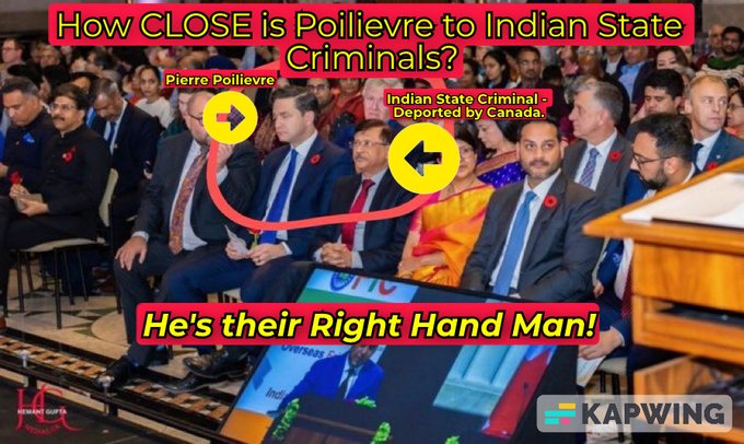 macmike086's tweet photo. @JustinTsupporte @brianlilley Remember when Poilievre &amp; the CONs were doing EVERYTHING in their power to NOT have the foreign interference commission include India &amp; Russia?  Well, VOTERS do!  
#WeDemandPPGetNSICOP 
#ModisLittleBitch
#ButterChickenPierre
#PierrePoilievreIsAForeignAsset 
#ISupportTrudeau2025 https://t.co/L4B6DANcHU