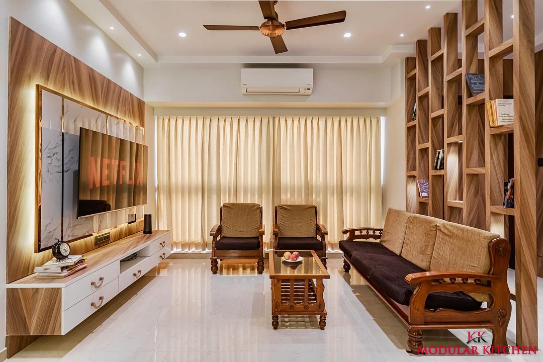 KKModularKitchn's tweet image. Step into the heart of luxury with our exquisite KK Modular Kitchen design, seamlessly blending functionality with sophistication.
Our living room interior boasts unparalleled elegance, creating a haven of comfort and style.

#kkmodularkitchen #luxuryliving #sleekdesign