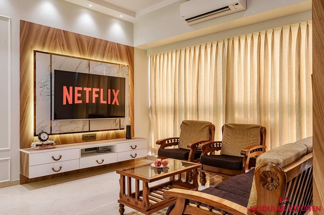 KKModularKitchn's tweet image. Step into the heart of luxury with our exquisite KK Modular Kitchen design, seamlessly blending functionality with sophistication.
Our living room interior boasts unparalleled elegance, creating a haven of comfort and style.

#kkmodularkitchen #luxuryliving #sleekdesign