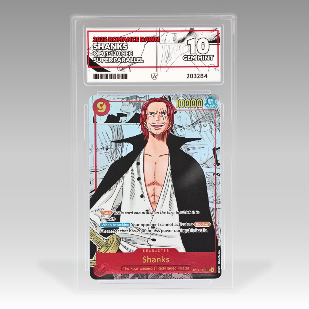 shanks manga rare card One Piece Emperors in the New World Super Rare Shanks Op09-004 main image 0