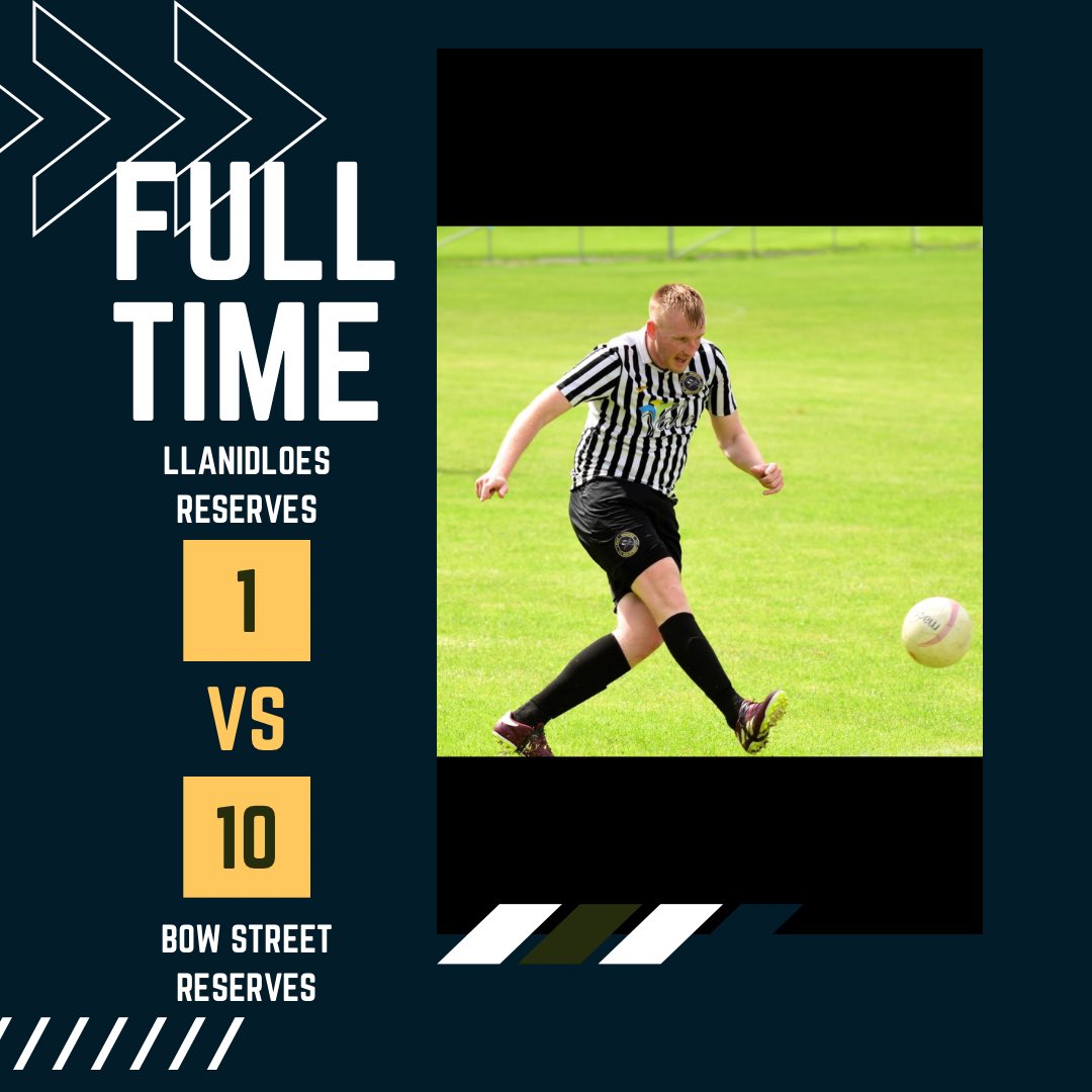 The Reserves got back to winning ways last night, with a thumping 10-1 away victory at <a href="/LlaniTownfc/">Llanidloes Town fc</a> 💚💛

<a href="/LeeCrumpler5/">Lee Crumpler</a> and <a href="/CourtsPerks03/">Courtney Perkins</a> led the way with a hattrick apiece, and the boys will now go into the weekend’s game against <a href="/AberUniFC/">Aberystwyth Uni FC</a> full of confidence 🦾

#magpies 🖤🤍