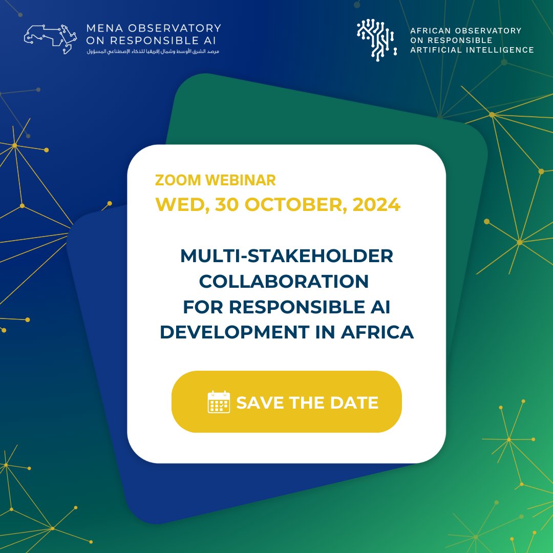 African Observatory on Responsible AI tweet media