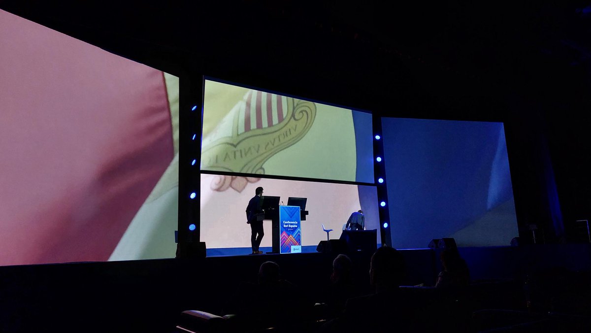Esri_Spain's tweet photo. ¡¡Continuamos con el @GovernAndorra!!  Marc Rosell y Miquel Haro del @GovernAndorra destacaron en la #CEsri24 el papel clave de los #GIS en la gestión territorial, mejorando la vida ciudadana y la toma de decisiones basadas en datos #agricultura #medioambiente #comercio #Turismo https://t.co/4ChwYQhKr8
