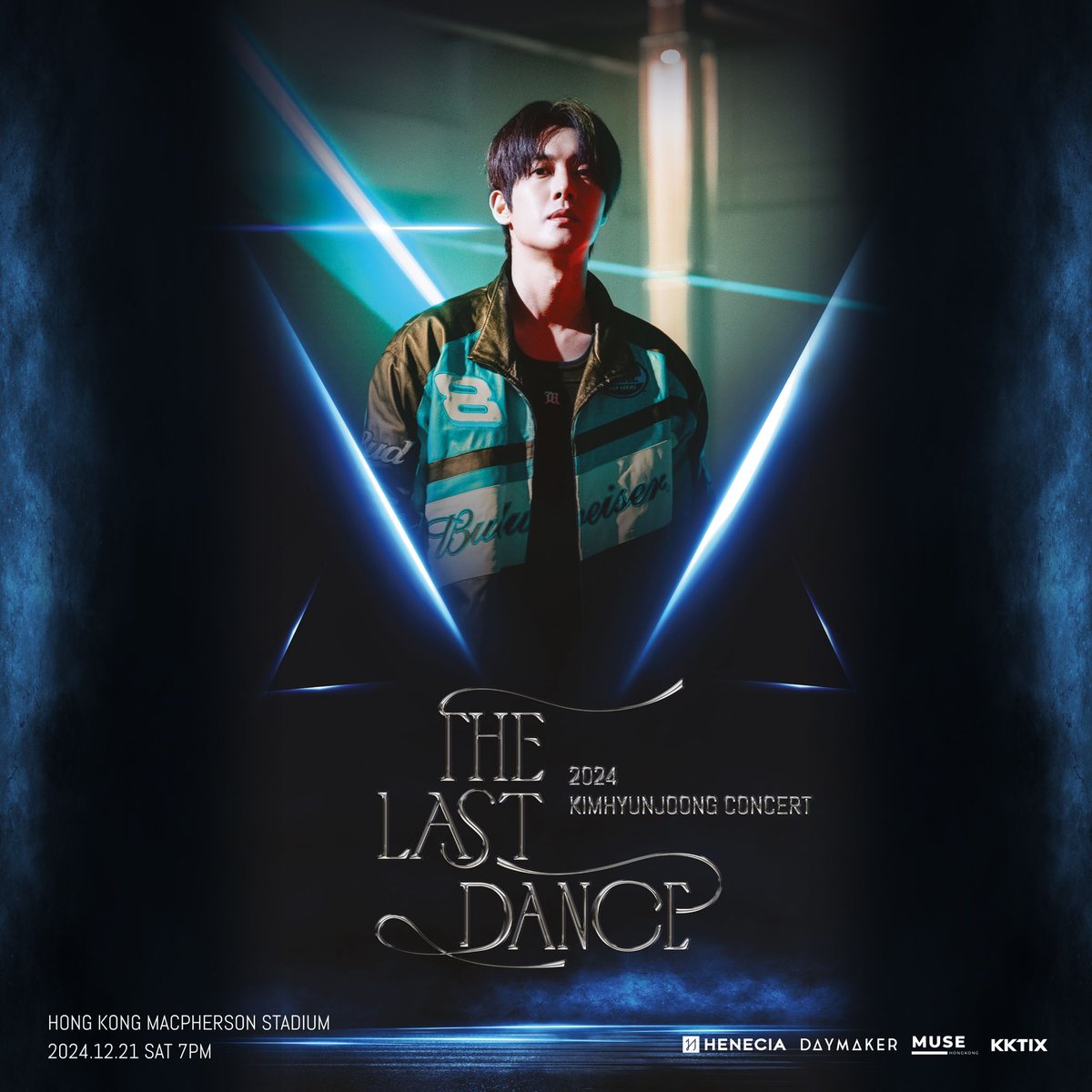 kulture210's tweet photo. 2024 KIMHYUNJOONG CONCERT 'THE LAST DANCE' IN HONG KONG

日期：2024.12.21 (SAT) 
時間：19:00
地點：旺角麥花臣場館
票價：HK $1880 / 1380 / 980

✨ 公開售票：KKTIX
✨ 公開發售日期：2024年10月31日 11AM

粉絲福利詳情：綵排環節 / 1:1 拍立得合照/ VIP記念掛卡及掛繩/ 簽名小卡 / Hi-touch https://t.co/nEf2mw7aLZ