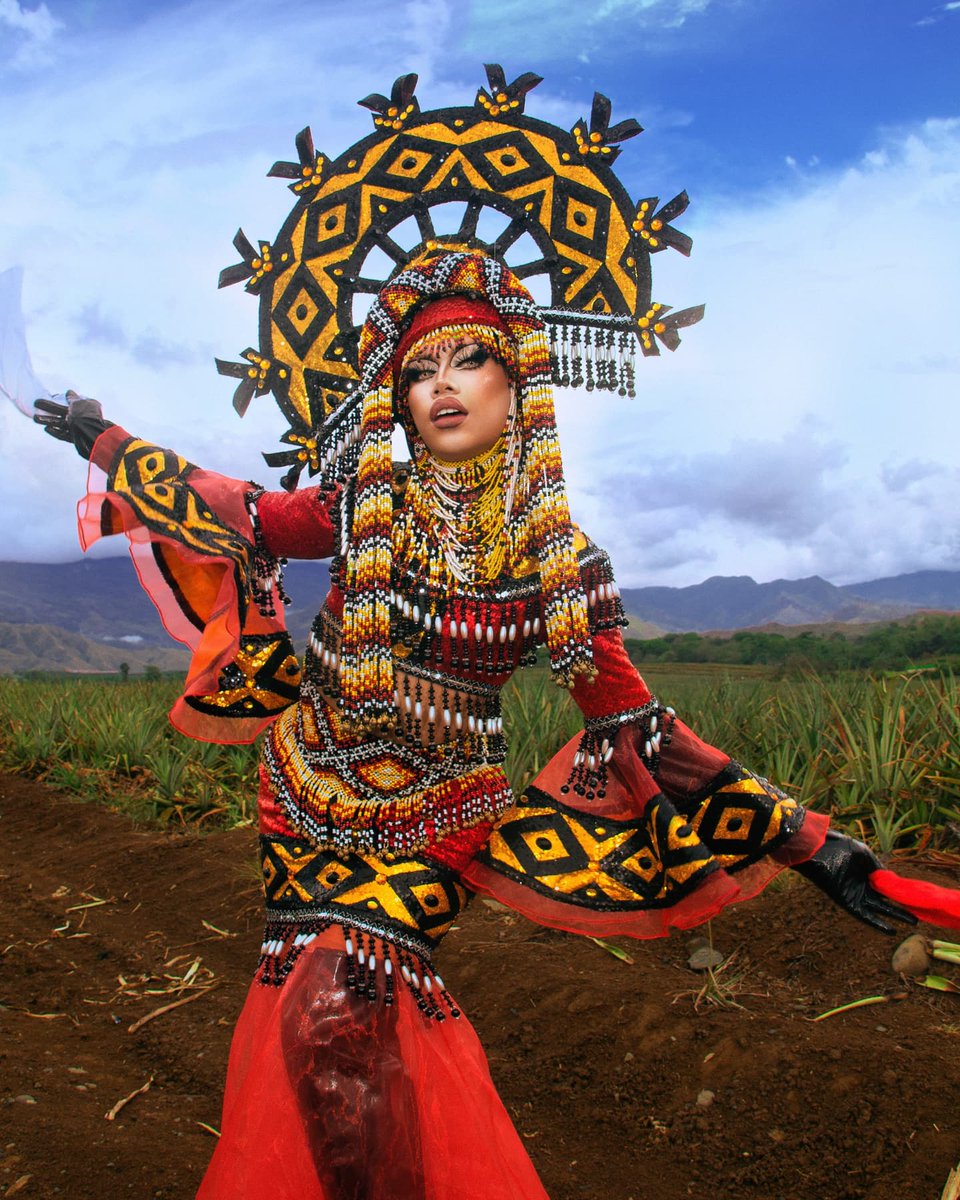 KhiannaWithAK's tweet photo. Set in the mountains of the beautiful Bukidnon ✨️⛰️

Coming into the competition, I didn't just want to represent CDO but also the whole Northern Mindanao and it's tribes. https://t.co/RfKACUAQNG