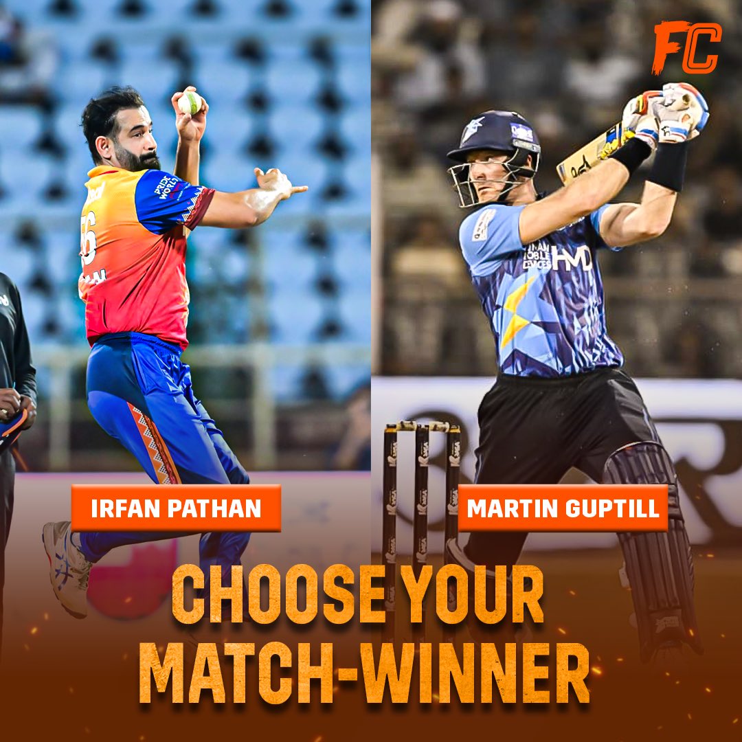 FanCode's tweet photo. Two stars who can single-handedly lead their team to victory 💪
Who will prove to be key in the #LLCT20 Final? Find out tonight at 7 PM, LIVE on #FanCode!
#LLCT20onFanCode https://t.co/ifYgWYAboH
