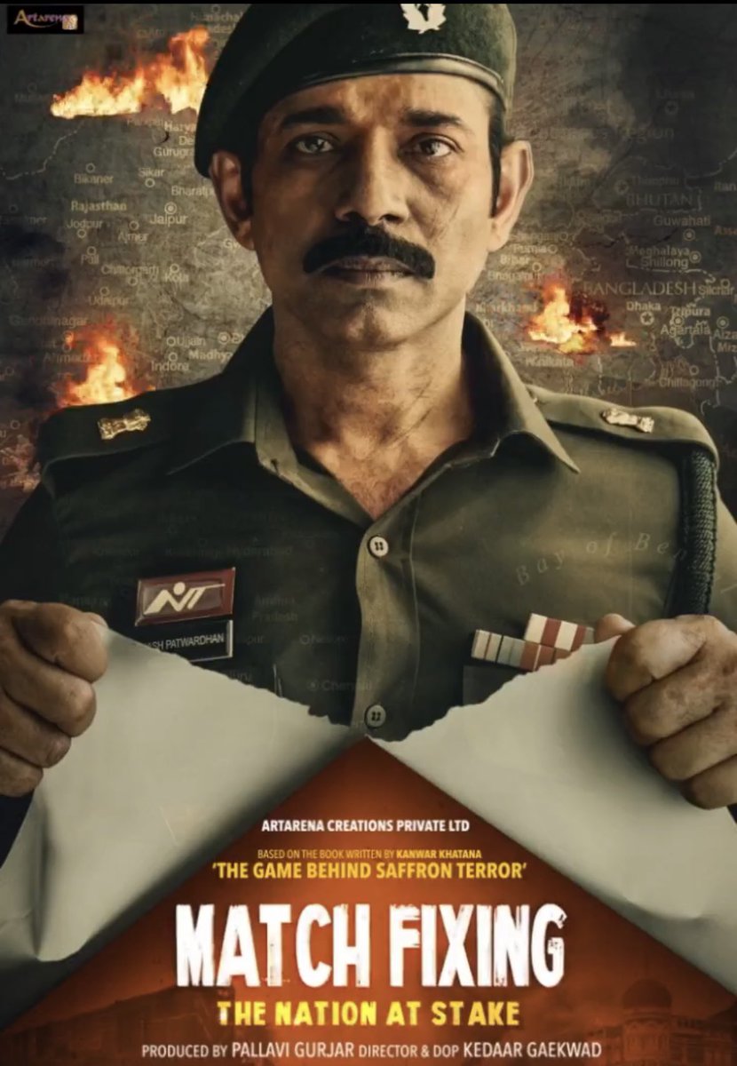 vineetraikumar's tweet image. #MatchFixingMovie
नाम से तो अच्छा लग रहा है विनीत बहुत ही बढ़िया एक्टर है 
POLITICAL-THRILLER 'MATCH FIXING' CENSORED... MOTION POSTER OUT NOW... 15 NOV RELEASE... Political-thriller #MatchFixing is set for *theatrical release* on 15 Nov 2024.
#Vineet #Bollywood