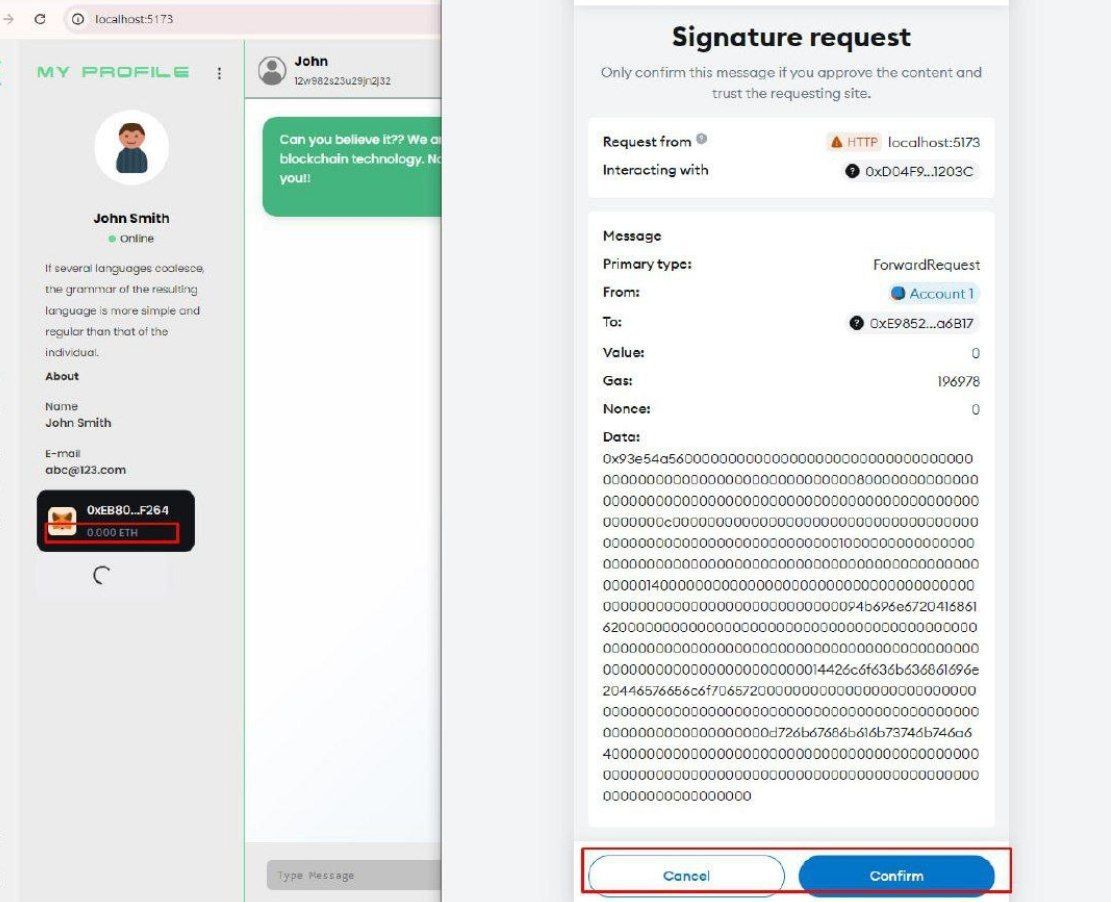ChatChainApp's tweet image. Chat Chain is using a very unique blockchain tech to make the transactions GAS-LESS.

@realdogen @CryptoTalkMan @Juls0x