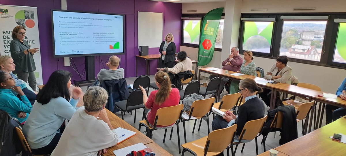 ifocop's tweet photo. 📅 Hier avait lieu notre réunion d’information spéciale #Atoutsenior, notre nouveau dispositif qui vise à agir pour l’emploi des plus de 50 ans ! 💡 Vous souhaitez en savoir plus ? RDV le 29 octobre à 14h pour la prochaine réunion d’information : https://t.co/OL5Q1F6SNo https://t.co/pBxSCiHgJv