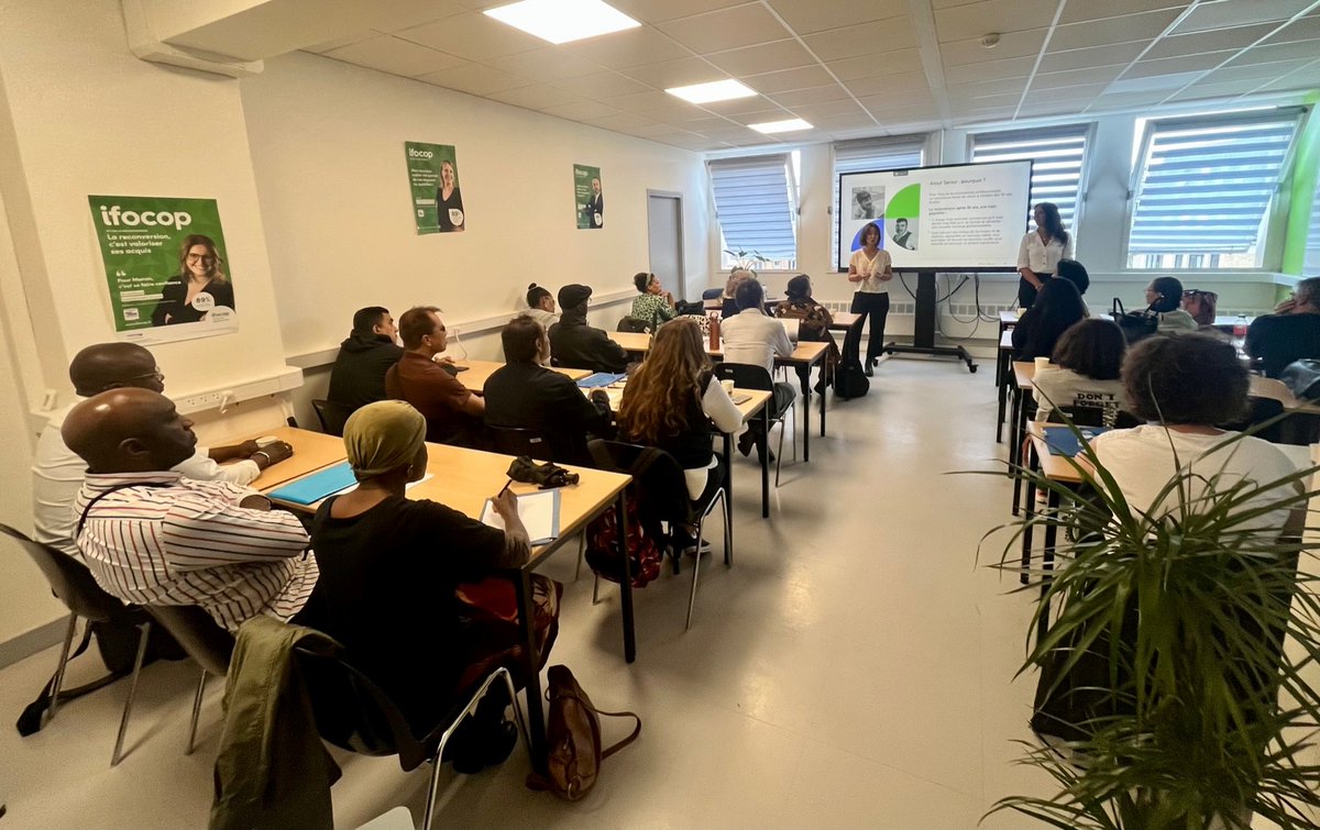 📅 Hier avait lieu notre réunion d’information spéciale #Atoutsenior, notre nouveau dispositif qui vise à agir pour l’emploi des plus de 50 ans ! 💡 Vous souhaitez en savoir plus ? RDV le 29 octobre à 14h pour la prochaine réunion d’information : ifocop.fr/sinscrire-a-un…