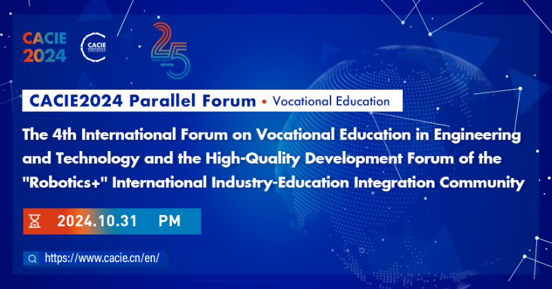 CACIEofficial's tweet photo. Join #CACIE2024ParallelForum to research the training path of international engineering and technology talents for the #internationalization development of enterprises.β¨
Register CACIE Now: https://t.co/CUxvVqwZL5
#CACIE #CACIE2024 #Education #cooperation #Expo