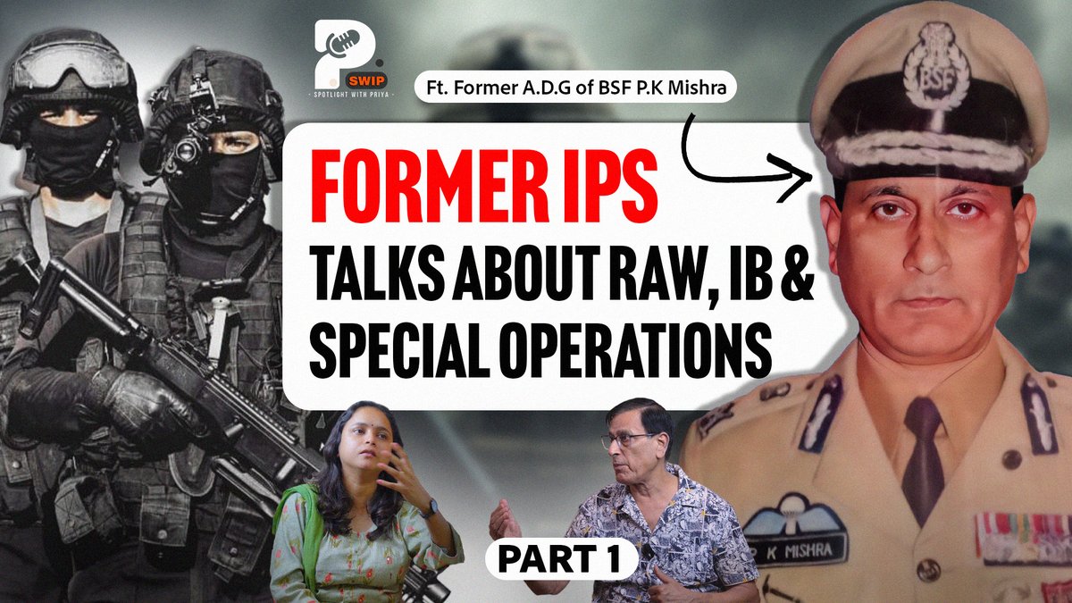 officialswip's tweet photo. Listen What Former ADG OF @BSF_India  P.K Mishra Sir Says About #RAW #IB And Special Oprations In India 

@AjitDovalFans @narendramodi @PMOIndia @Spearcorps  @Paramilitryhelp @nsgblackcats @IndianGovtt @IndiannavyMedia @aajtak @abplive @PTI_News 

Link 👇
https://t.co/LRoN2TFSum https://t.co/aFVNFSxk4X