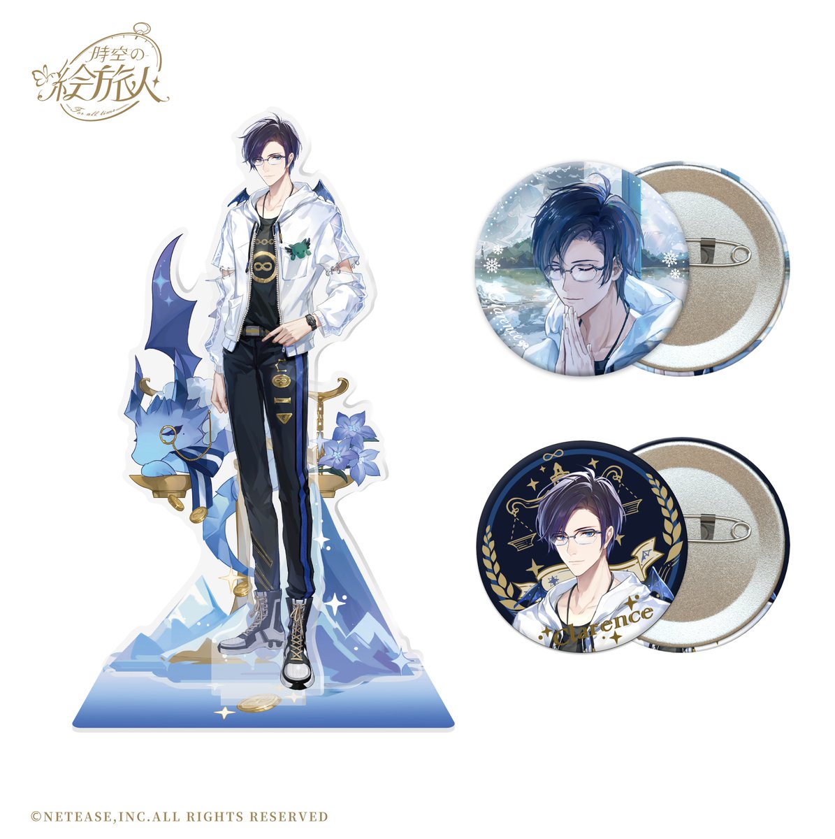 時空の絵旅人 シーラン アクリルスタンド 黑暗シリーズ 時空の絵旅人