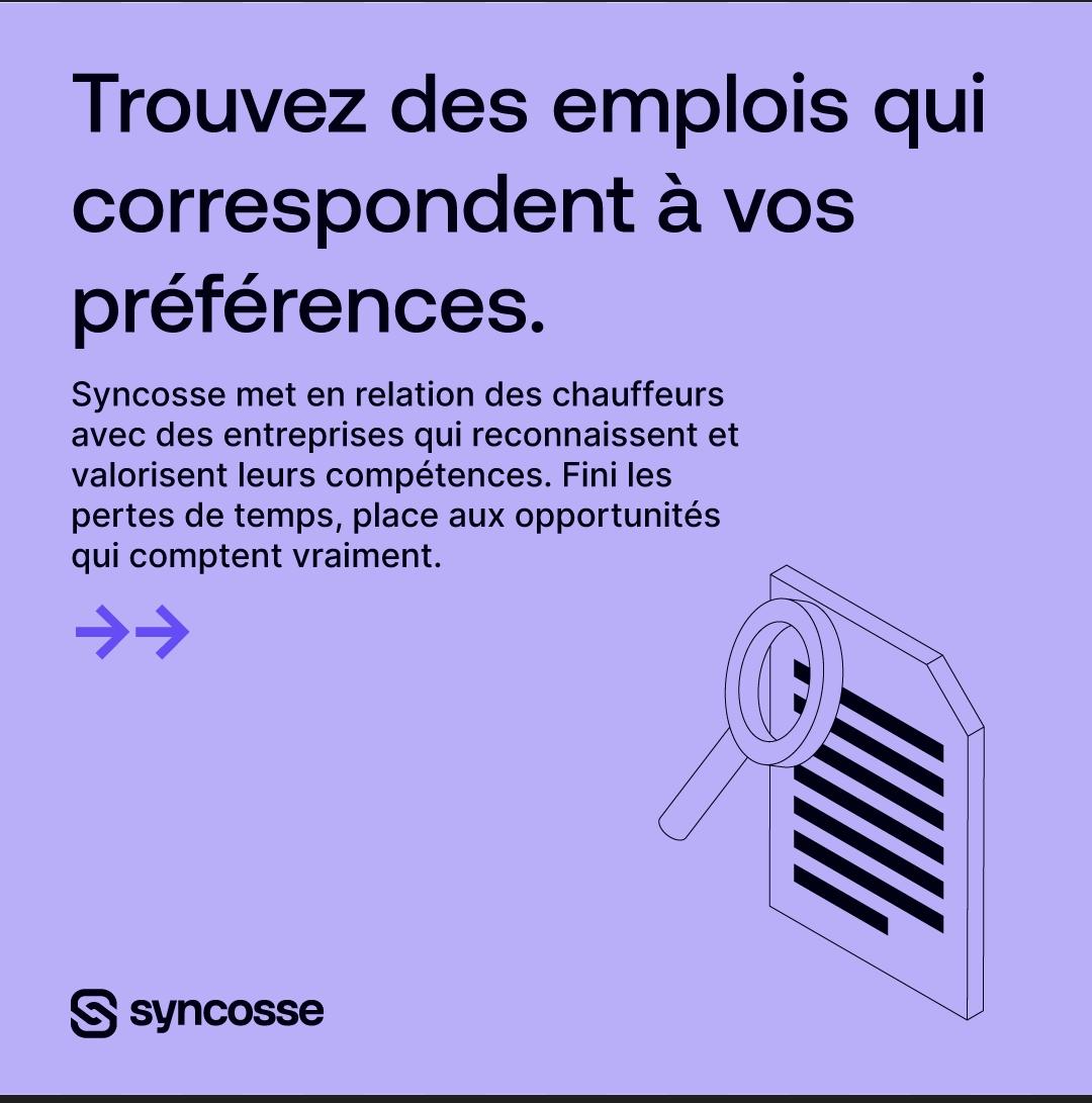 syncosse's tweet photo. Les meilleurs emplois et conditions commencent ici. Syncosse connecte les chauffeurs aux bonnes opportunités, en se concentrant sur le bien-être et des avantages réels. Prêt pour un recrutement rapide et simple ? 👉 https://t.co/rjgGdyhx6f

#Transport #Recrutement #Mbappe #Emploi https://t.co/UrMIjvCM94