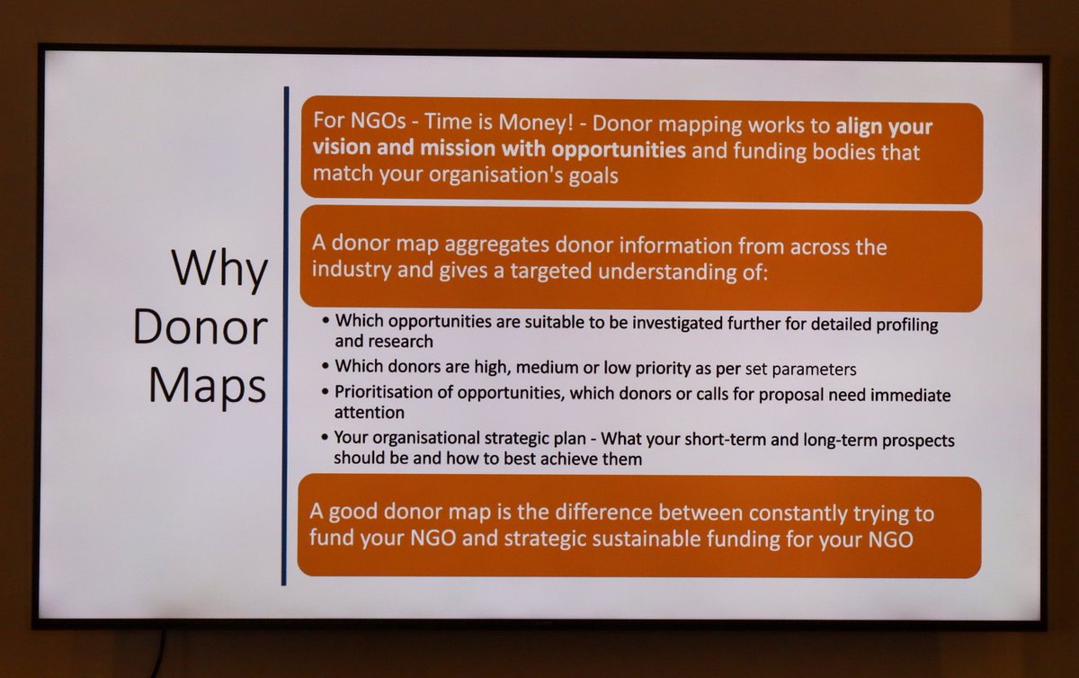 Mosesnoah254's tweet photo. Donor mapping helps identify the right partners, align goals, and build stronger relationships. It boosts fundraising success, saves resources, and leads to long-term impact
#DonorMapping
#ResourceMobilization
#StrategicPartnerships
#FundraisingTips
#SustainableDevelopment https://t.co/vVty0lskZf
