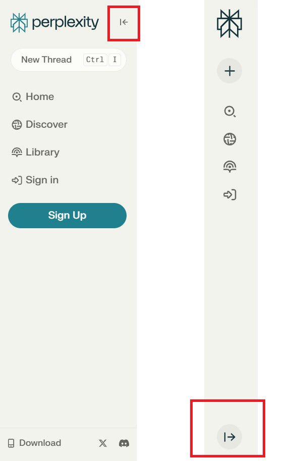 jayparekh529's tweet photo. @perplexity_ai Not a product design guy but sidebar collapse and expand button placement looks off..
@perplexity_ai https://t.co/2EO6lvaM3b