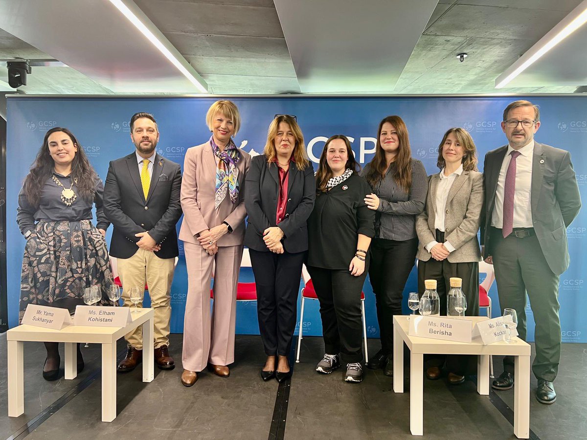 HelgaMSchmid's tweet image. A real pleasure to address the #GPW2024 opening ceremony & @OSCE event @GenevaPeaceWeek.
Sustainable peace means for all of us to engage in
🔴 Fighting all forms of violence, including GBV
🌳 Addressing the impact of climate change
🚺 Empowering young generations