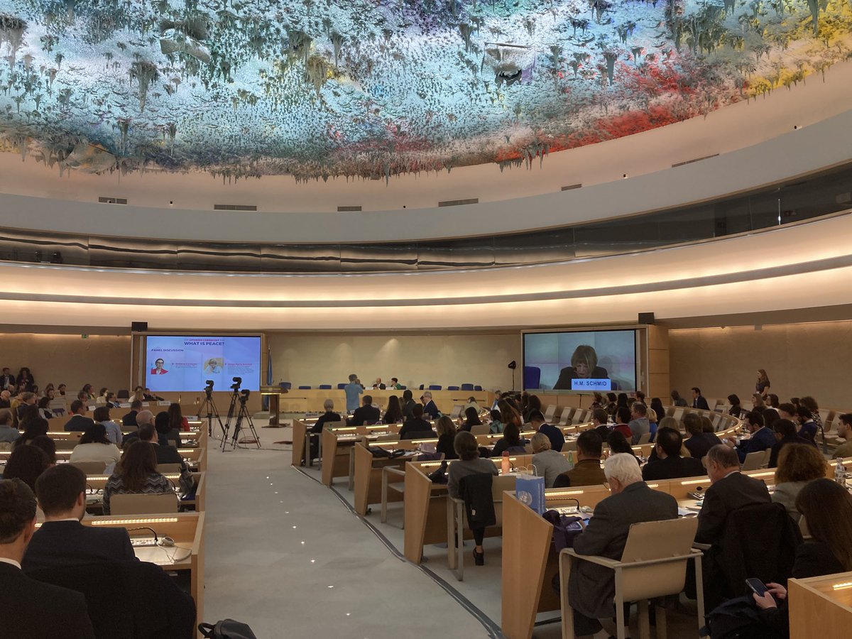 HelgaMSchmid's tweet image. A real pleasure to address the #GPW2024 opening ceremony & @OSCE event @GenevaPeaceWeek.
Sustainable peace means for all of us to engage in
🔴 Fighting all forms of violence, including GBV
🌳 Addressing the impact of climate change
🚺 Empowering young generations