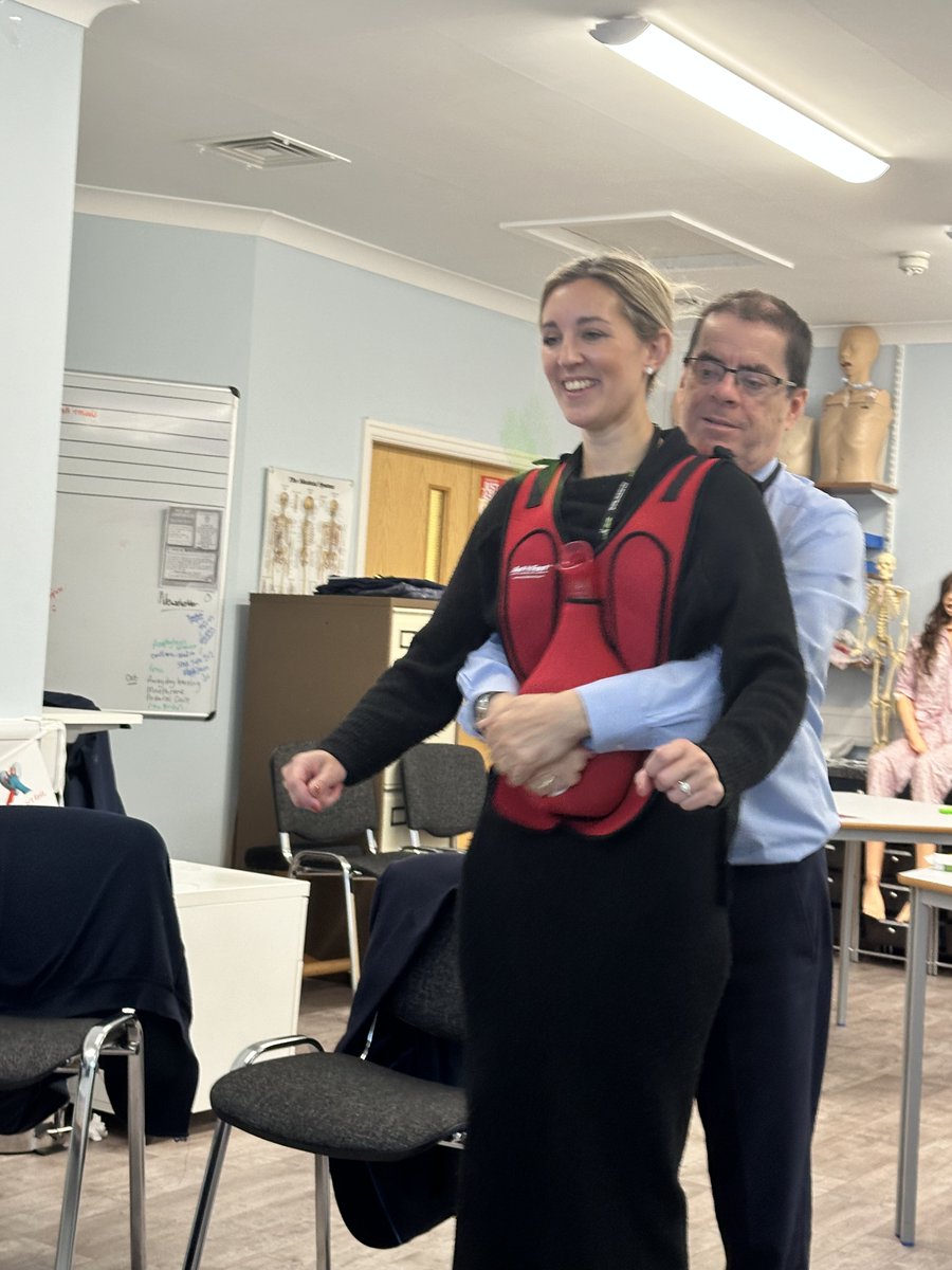 Our fist group of learners at the #restartaheart training got fully involved in practicing their life saving techniques <a href="/ResusCouncilUK/">Resuscitation Council UK</a> <a href="/World_RAH/">WorldRestartaHeart</a>  #RestartAHeartDay